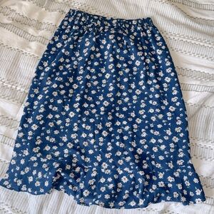 Floral skirt